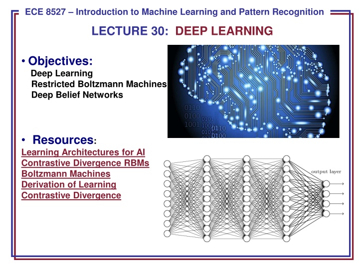 ece 8443 pattern recognition ece 8527 n.w