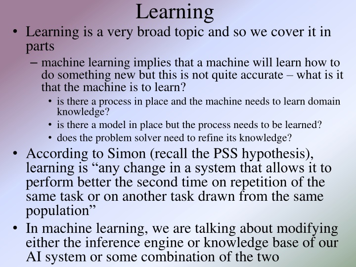 learning n.w
