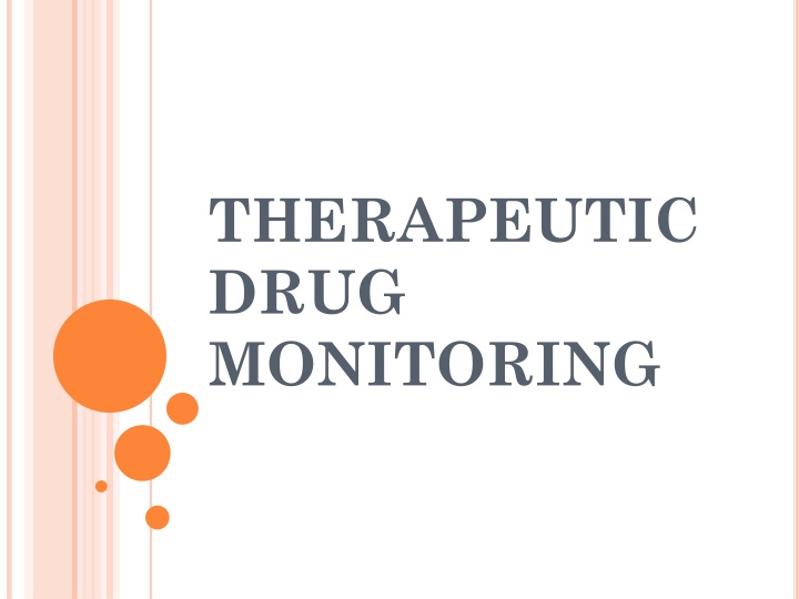therapeutic drug monitoring n.w