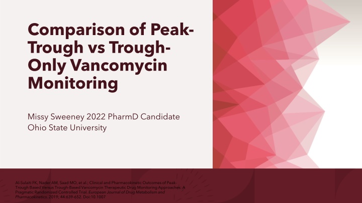 comparison of peak trough vs trough only n.w