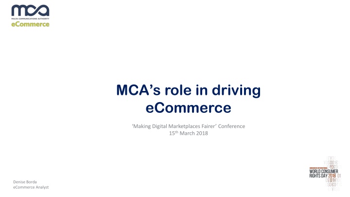 mca s role in driving ecommerce n.w