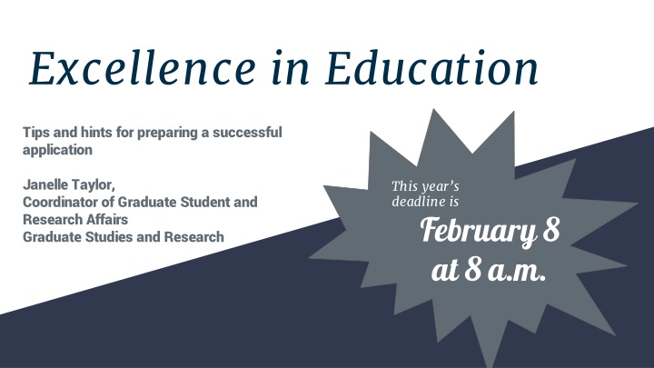 excellence in education n.w