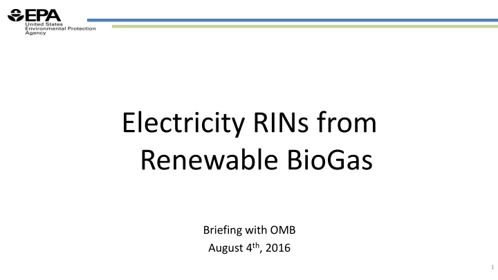 electricity rins from renewable biogas n.w