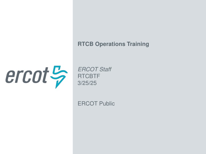 rtcb operations training n.w