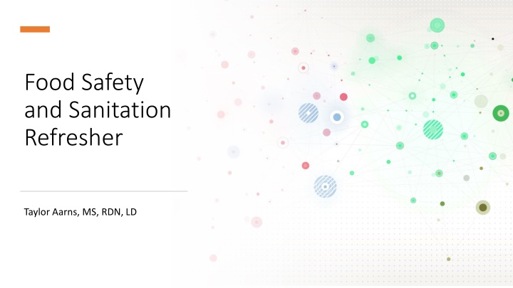 food safety and sanitation refresher n.w