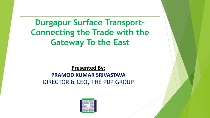 durgapur surface transport connecting the trade n.w