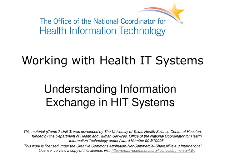 working with health it systems n.w