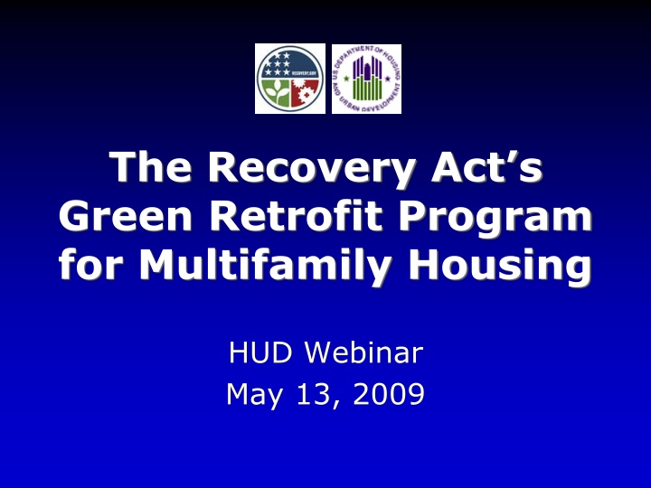 the recovery act s green retrofit program n.w