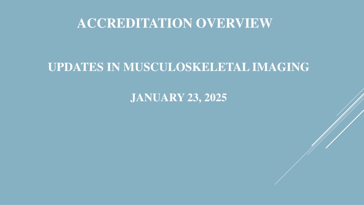 accreditation overview n.w