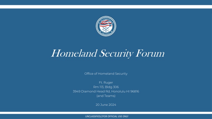 state of hawai i office of homeland security n.w