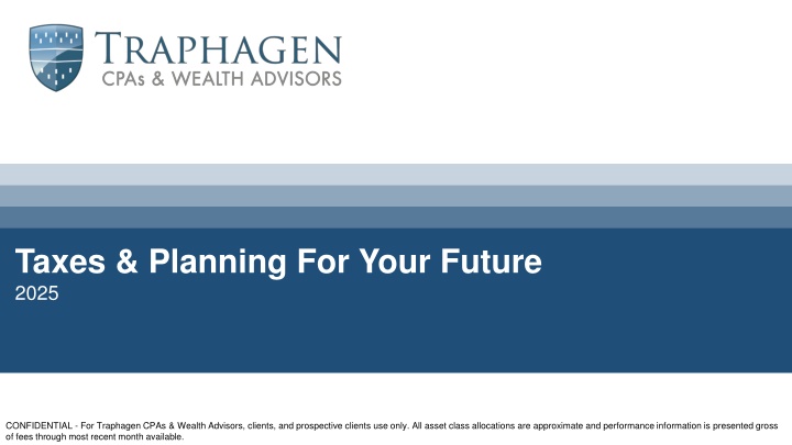 taxes planning for your future 2025 n.w