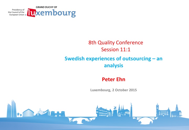 8th quality conference session 11 1 n.w