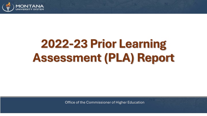 2022 23 prior learning assessment pla report n.w