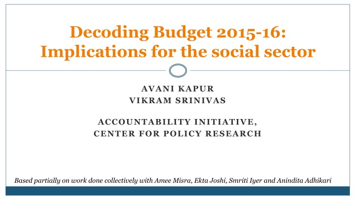 decoding budget 2015 16 implications n.w