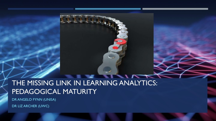 the missing link in learning analytics n.w
