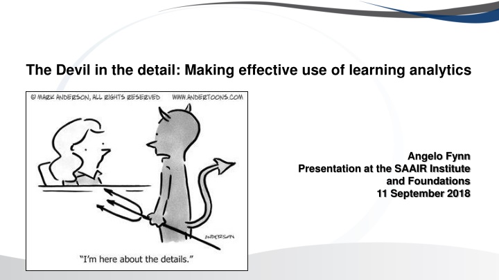 Effective Learning Analytics Integration: Key Considerations