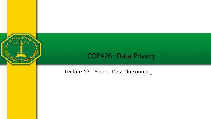 Secure Data Outsourcing in Cloud Computing