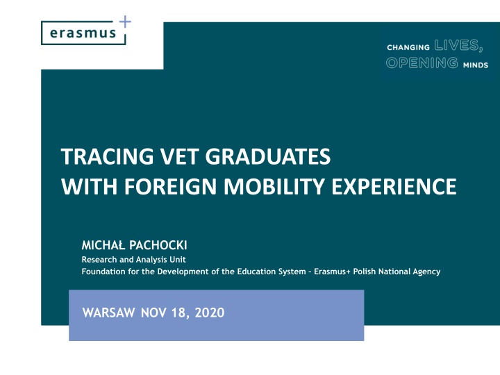tracing vet graduates with foreign mobility n.w