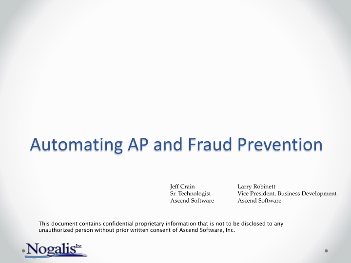 automating ap and fraud prevention n.w