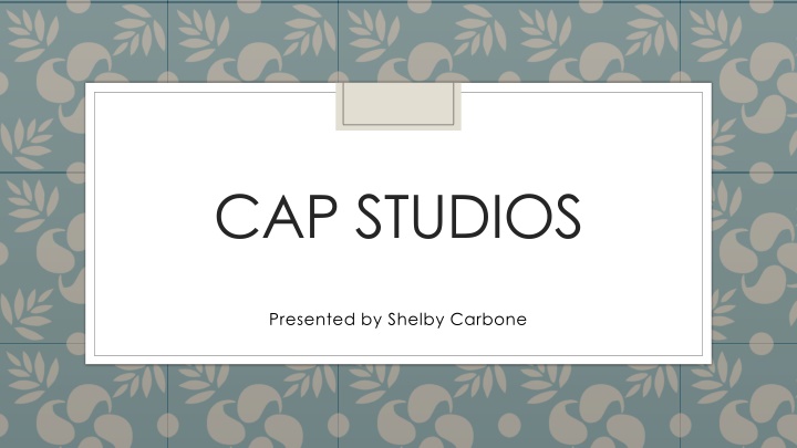 cap studios n.w