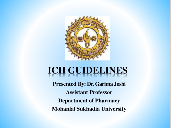 ich guidelines n.w