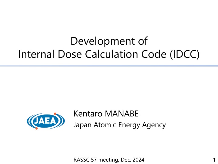 Development of Internal Dose Calculation Code: Features and Background