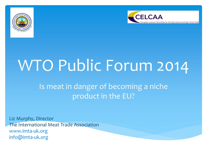 wto public forum 2014 n.w