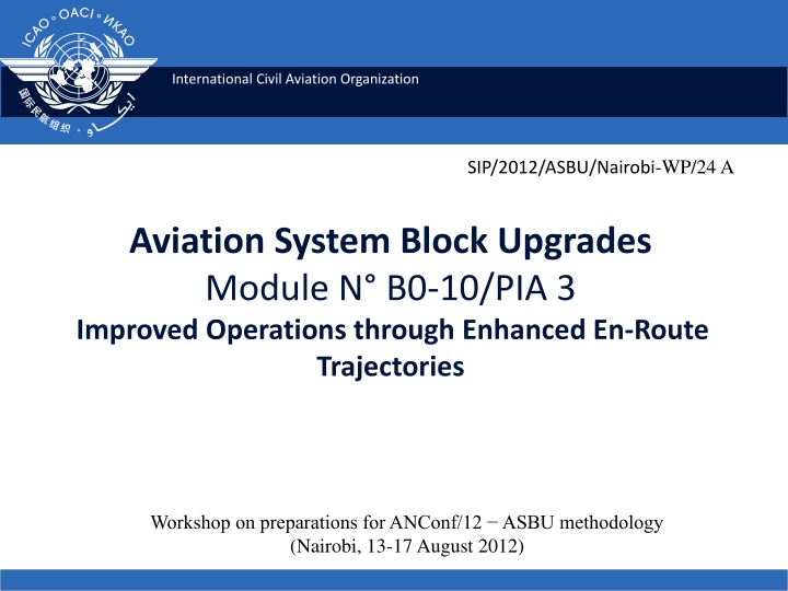 international civil aviation organization n.w