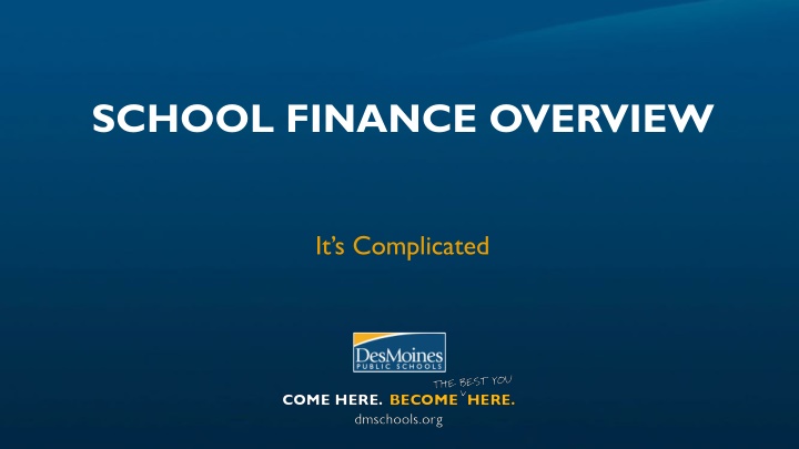 school finance overview n.w
