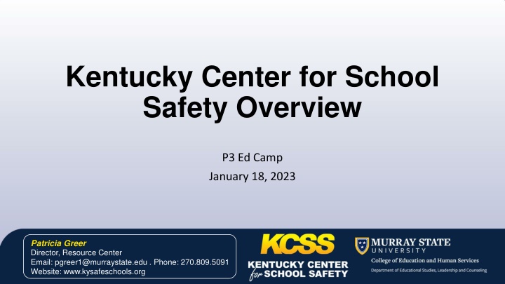 kentucky center for school safety overview n.w