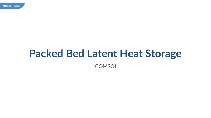 packed bed latent heat storage n.w