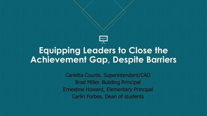 equipping leaders to close the achievement n.w