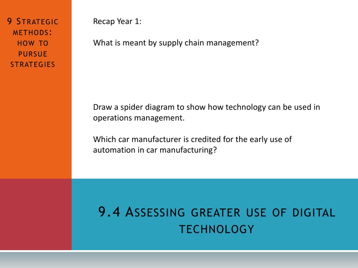 9 s trategic methods how to pursue strategies n.w