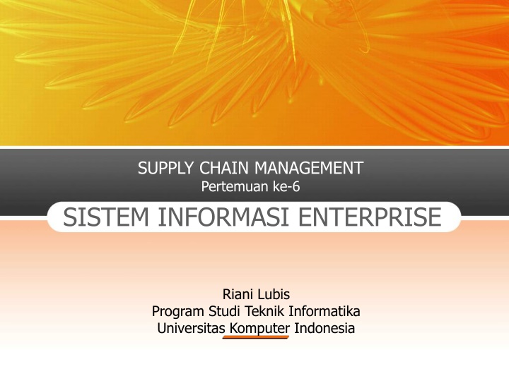 Understanding Supply Chain Management