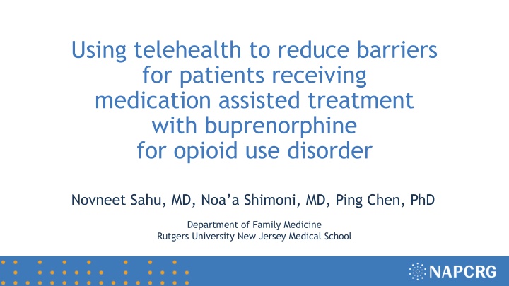 using telehealth to reduce barriers for patients n.w