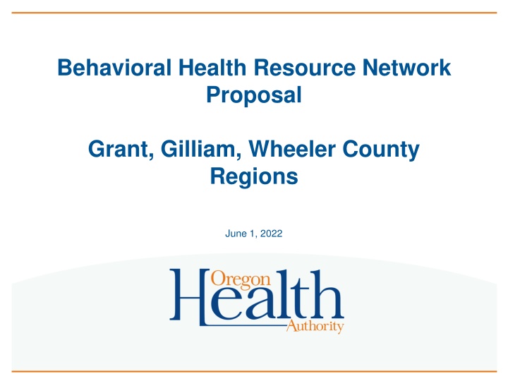 behavioral health resource network proposal n.w