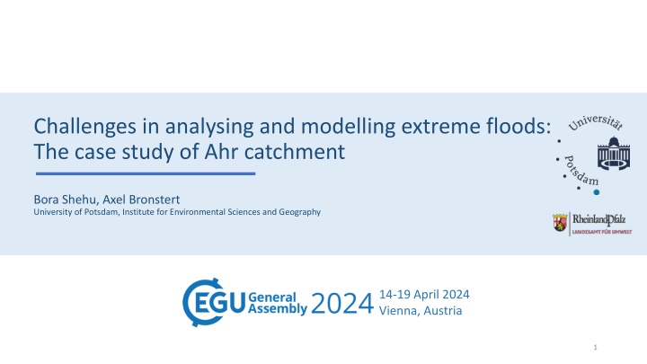 challenges in analysing and modelling extreme n.w