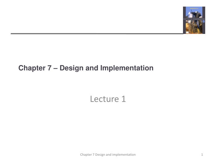 chapter 7 design and implementation n.w