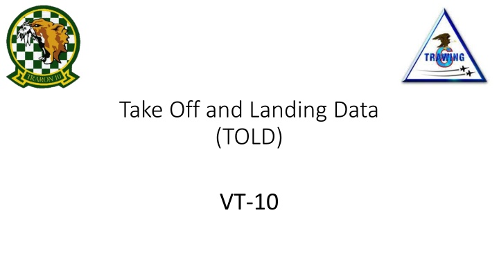 take off and landing data told n.w
