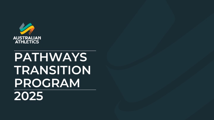 pathways transition program 2025 n.w