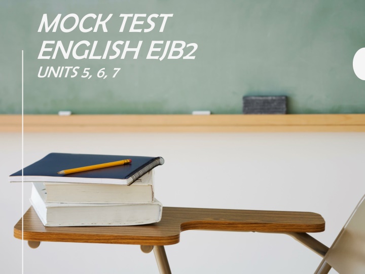 mock test english ejb2 units 5 6 7 n.w
