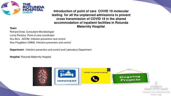 introduction of point of care covid 19 molecular n.w