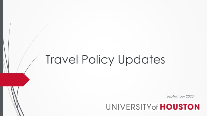 travel policy updates n.w