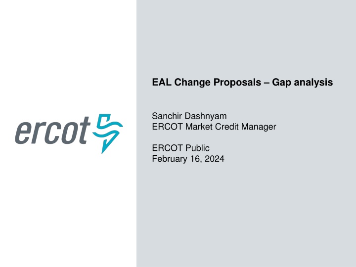 eal change proposals gap analysis n.w