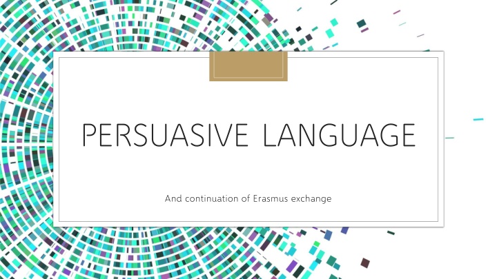 persuasive language n.w