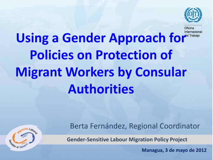 using a gender approach for policies n.w