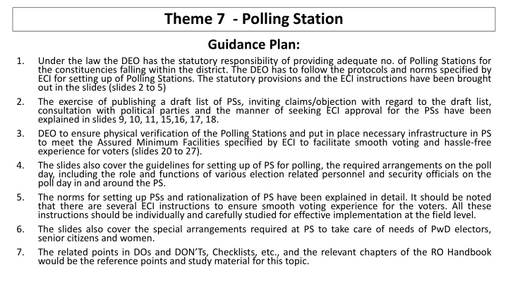 theme 7 polling station n.w
