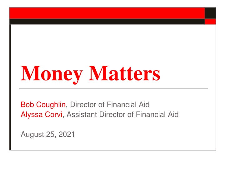 money matters n.w