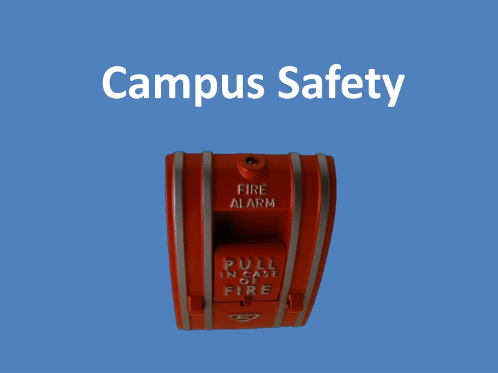 Campus Safety Resources and Tips