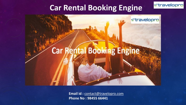 car rental booking engine n.w